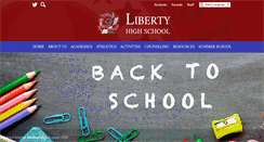 Desktop Screenshot of liberty.kernhigh.org