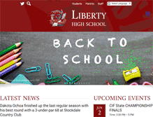 Tablet Screenshot of liberty.kernhigh.org