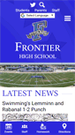 Mobile Screenshot of frontier.kernhigh.org